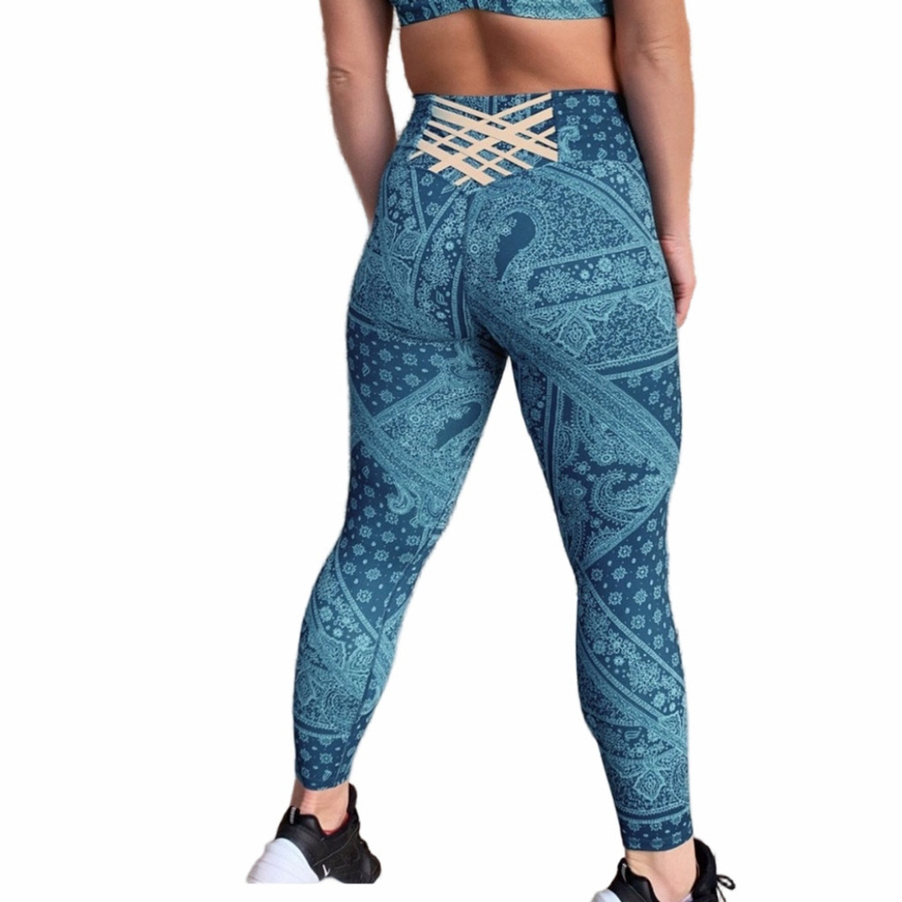 Fabletics Boot Powerhold High-Waisted 7/8 Leg | EUC | Sz L - Picture 1 of 8